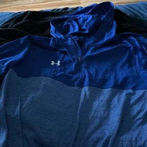Long sleeve hoodie shirt 2XL under armour quarter zip